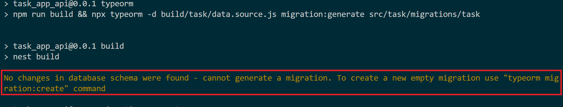 在NestJS中创建、生成和运行带有PostgreSQL的TypeORM Migration