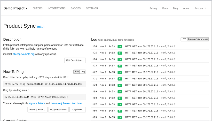 Healthchecks.io